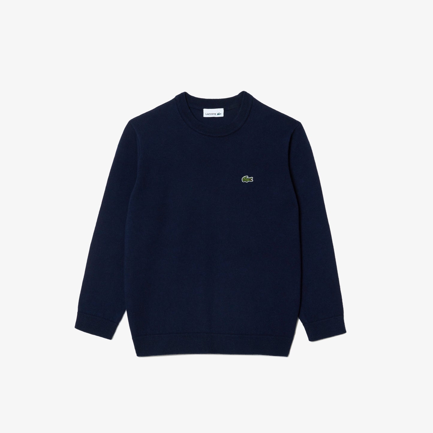 Suéter cuello redondo Lacoste para niños