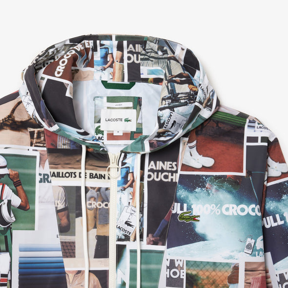 Abrigo con capucha para caballero