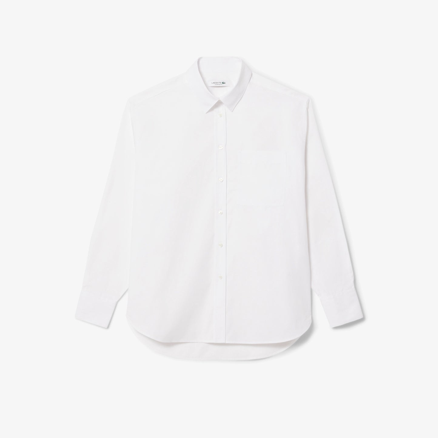 Camisa manga larga Lacoste para dama