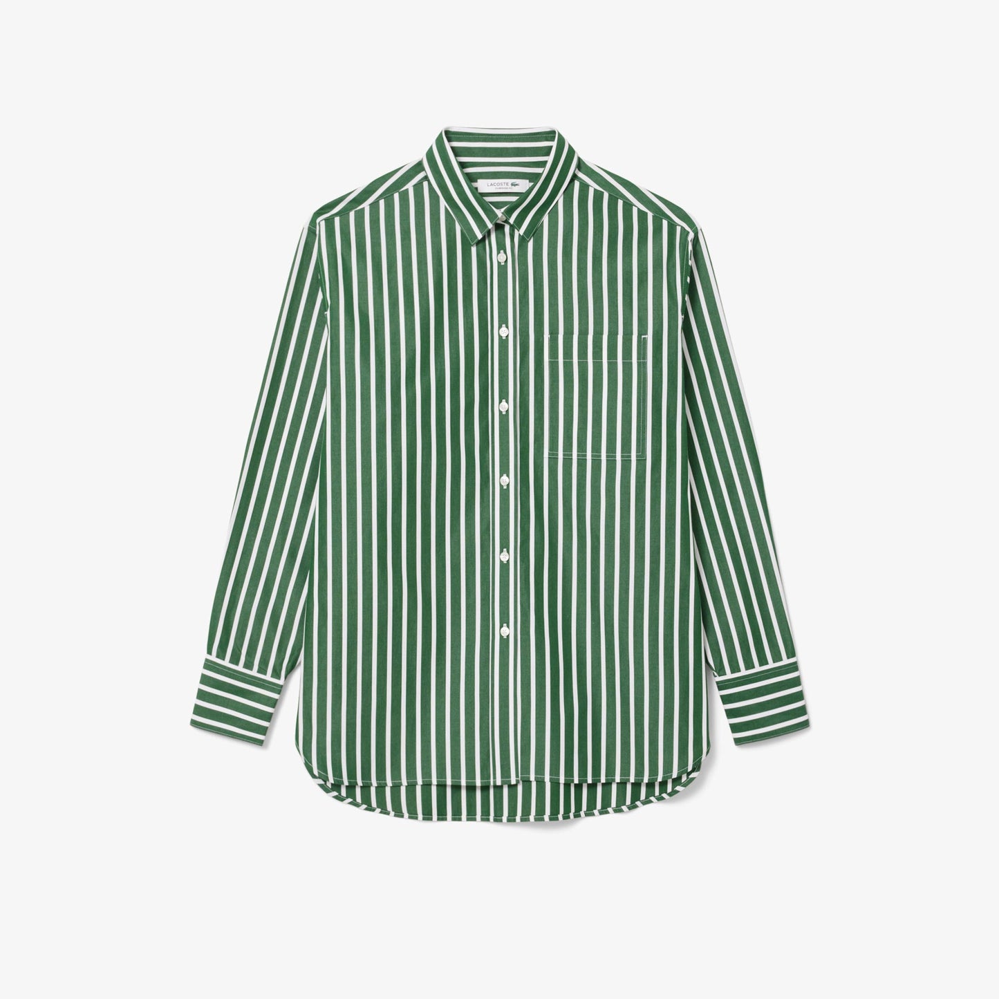 Camisa manga larga Lacoste para dama