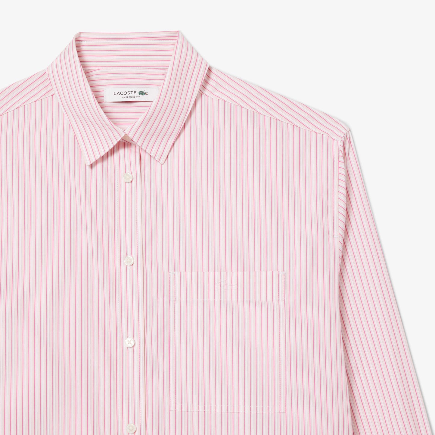Camisa manga larga Lacoste para dama