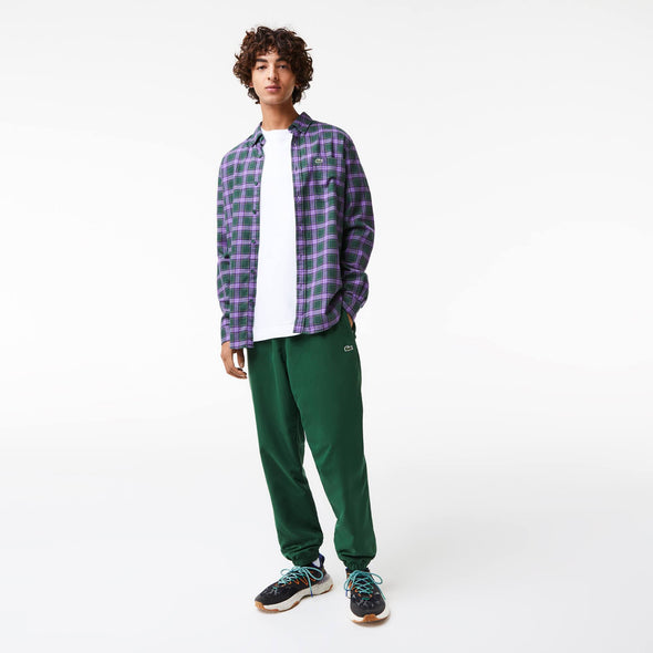 Camisa de hombre lacoste regular fit de manga largas