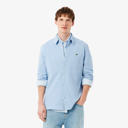 Camisa pique léger slim fit Lacoste