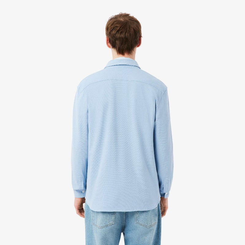 Camisa pique léger slim fit Lacoste