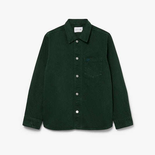 Camisa de jean overshirt fit Lacoste