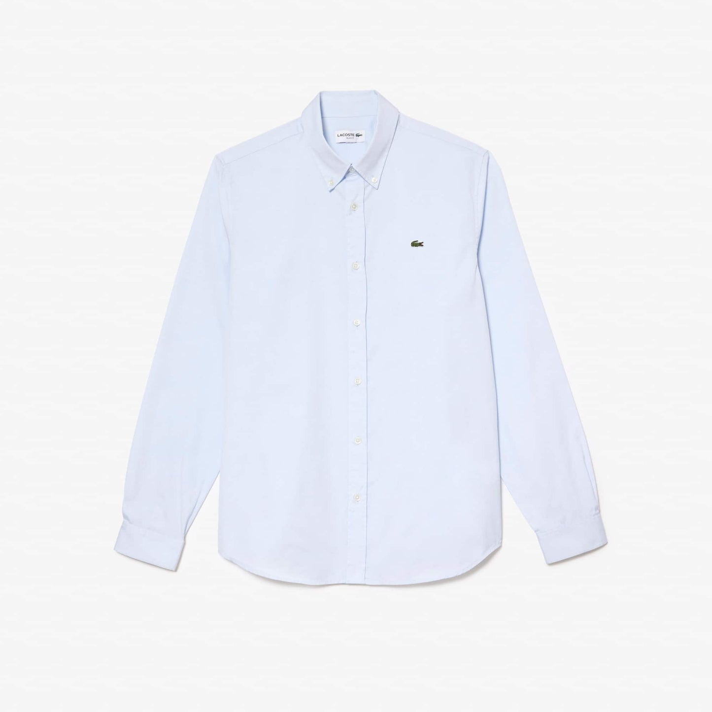 Camisa Lacoste slim fit de algodón premium