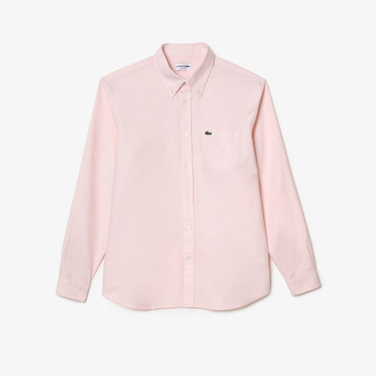 Camisa Oxford Regular Fit Lacoste