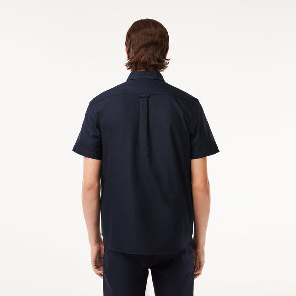 Camisa de hombre lacoste regular fit de manga corta