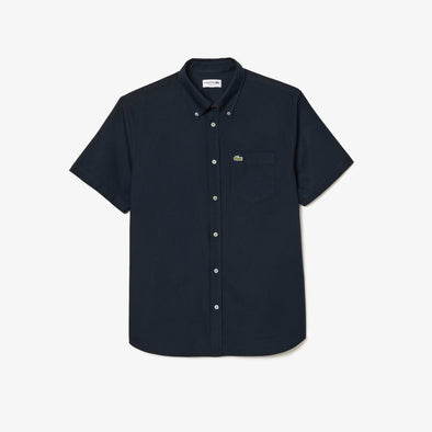 Camisa de hombre lacoste regular fit de manga corta