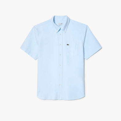 Camisa de hombre lacoste regular fit de manga corta