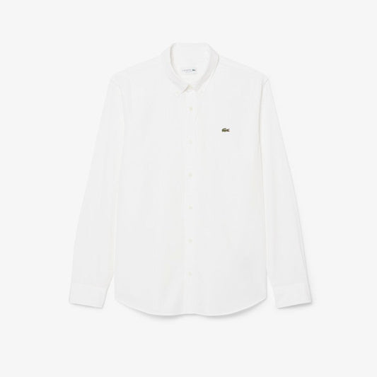 Camisa light poplin regular fit Lacoste para caballero