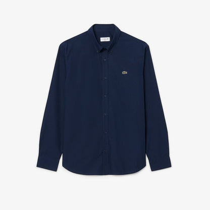 Camisa light poplin regular fit Lacoste para caballero