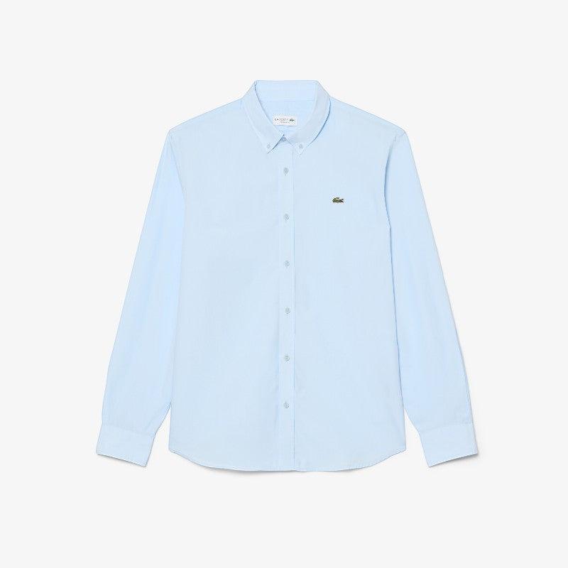 Camisa light poplin regular fit Lacoste para caballero