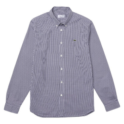 Camisa Lacoste slim fit de algodón premium