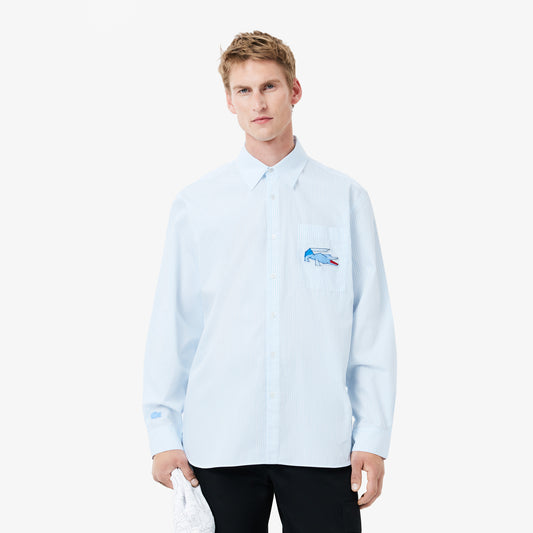 Camisa manga larga Lacoste para caballero