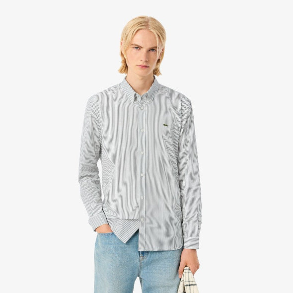 Camisa pinpoint rayada regular fit ml - camisa