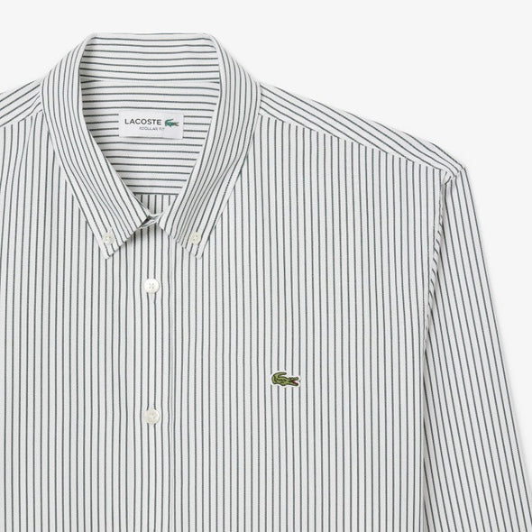 Camisa pinpoint rayada regular fit ml - camisa