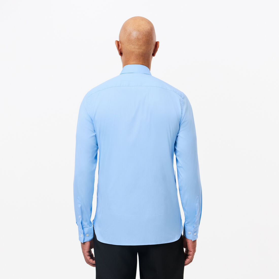 Camisa Lacoste Slim Fit de algodón con cuello francés