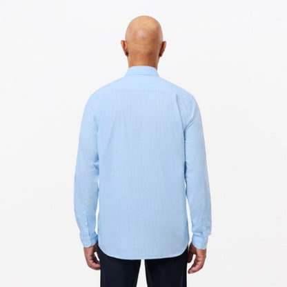 Camisa cuadriculada regular fit manga larga Lacoste