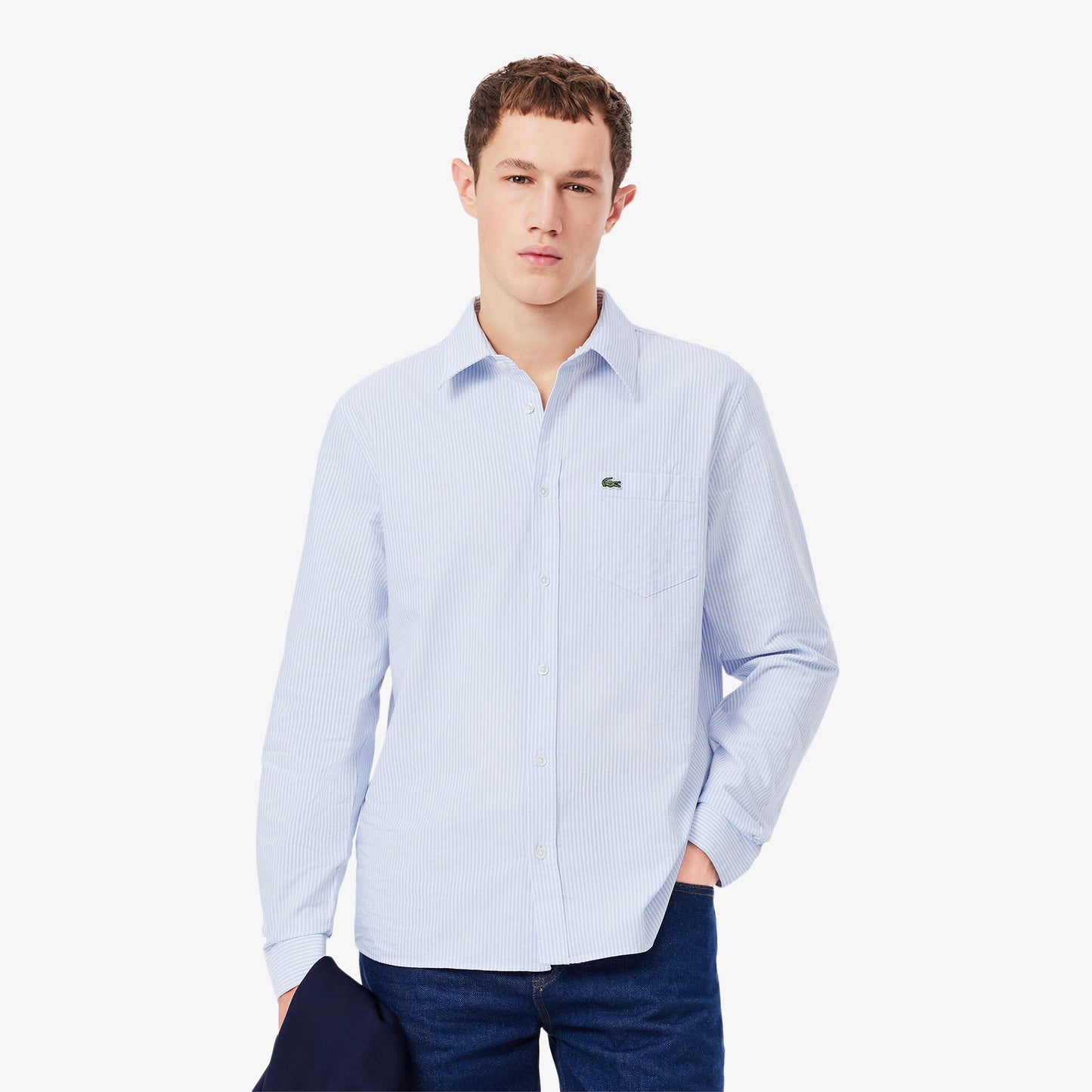 Camisa manga larga Lacoste para caballero