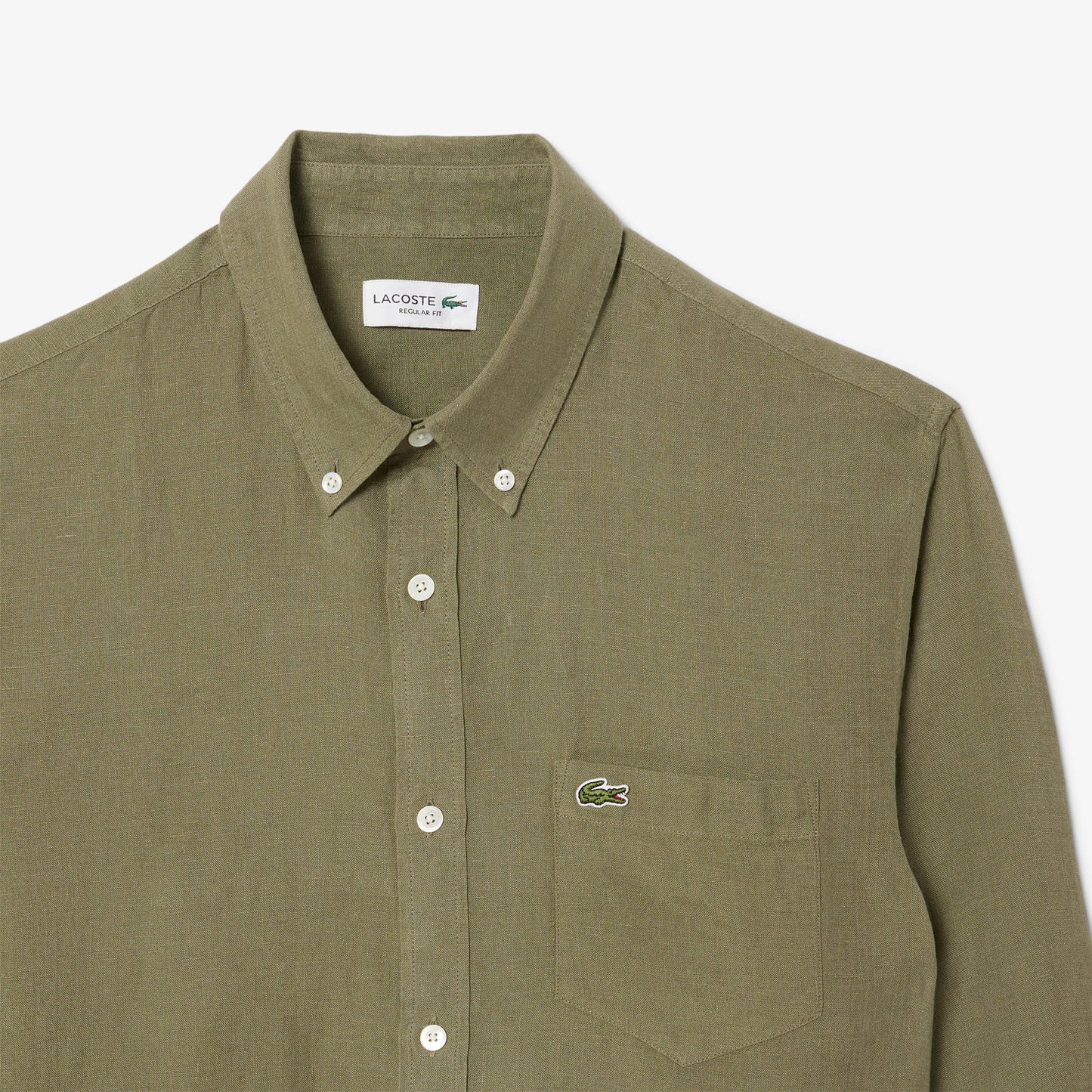 Camisa manga larga Lacoste para caballero