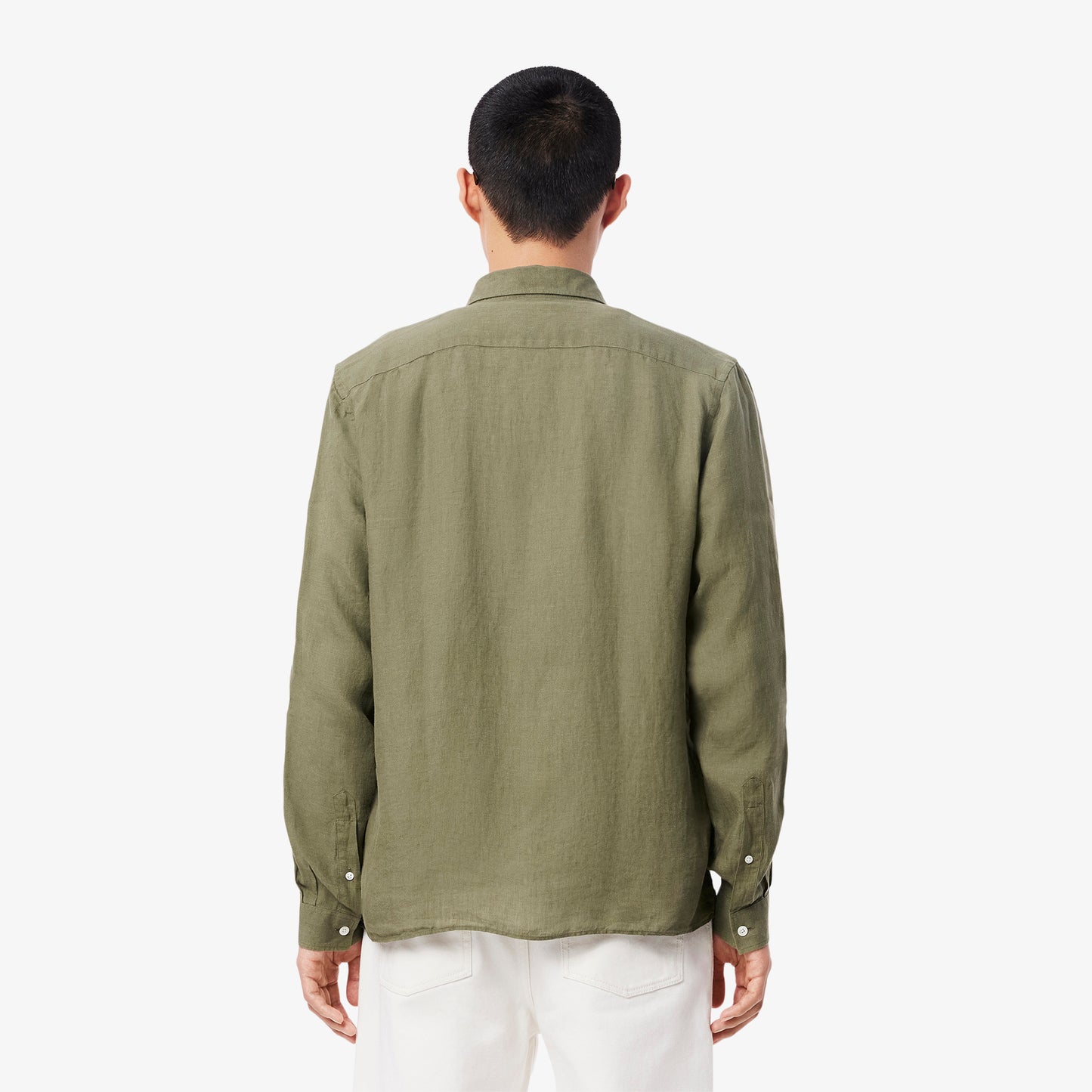 Camisa manga larga Lacoste para caballero
