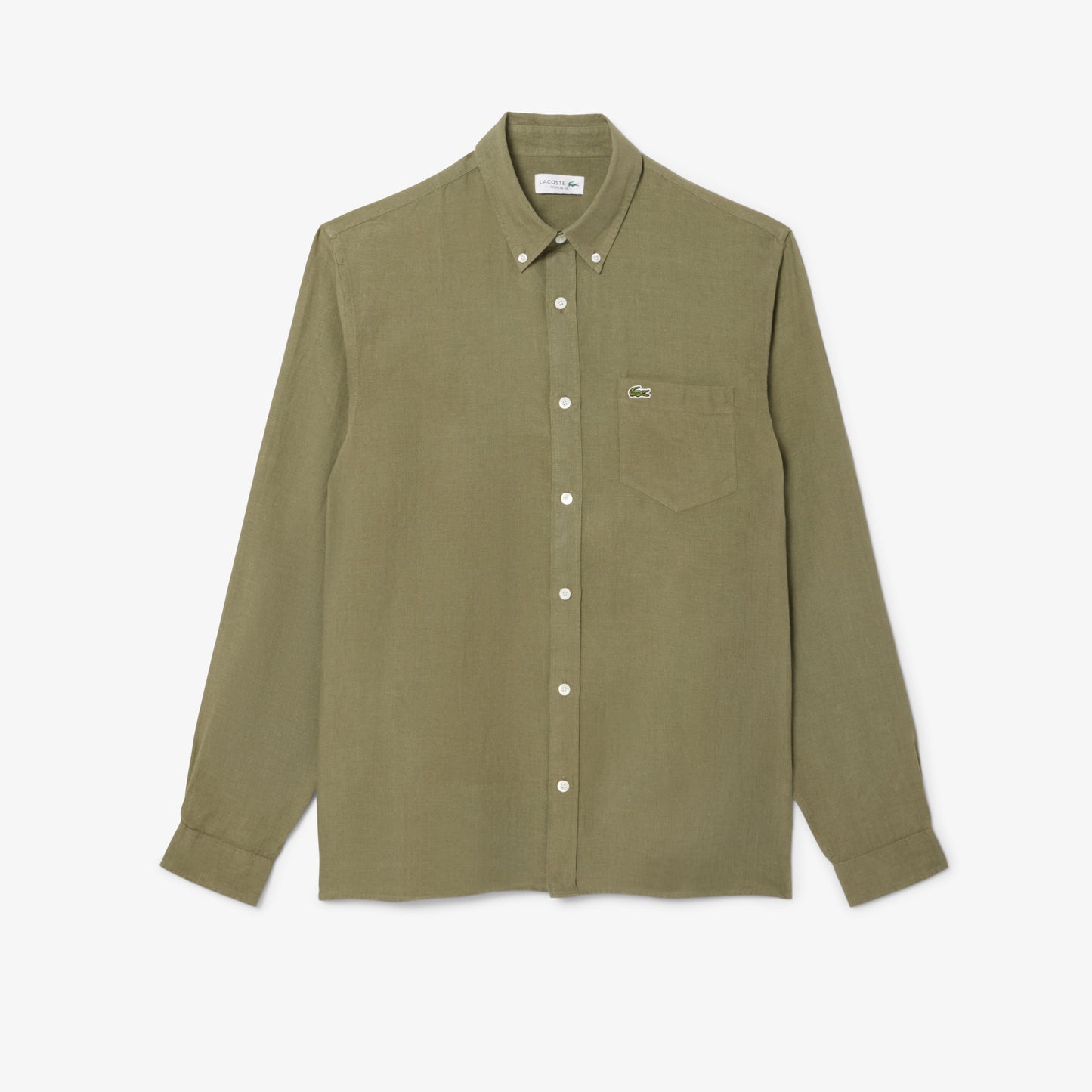 Camisa manga larga Lacoste para caballero