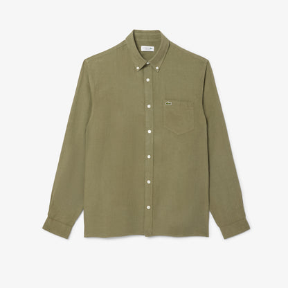 Camisa manga larga Lacoste para caballero