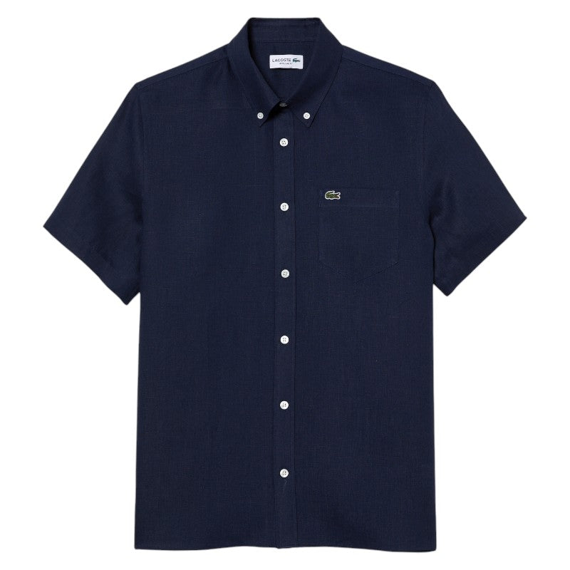 Camisa manga corta Lacoste para caballero