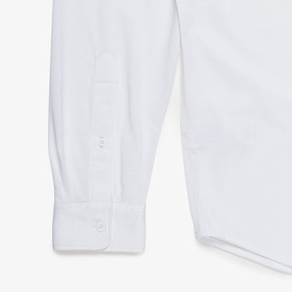 Camisa Lacoste de lyocel y lycra con bolsillo