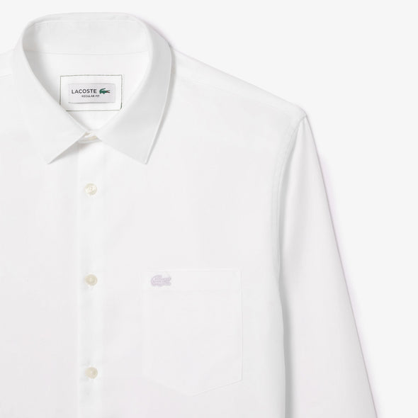 Camisa de hombre lacoste regular fit en algodon