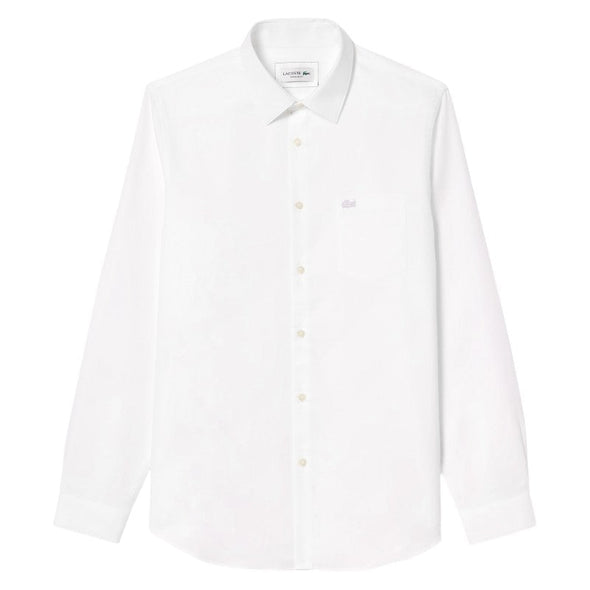 Camisa de hombre lacoste regular fit en algodon