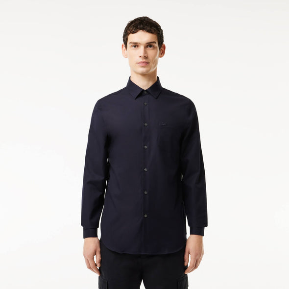 Camisa de hombre lacoste regular fit en algodon