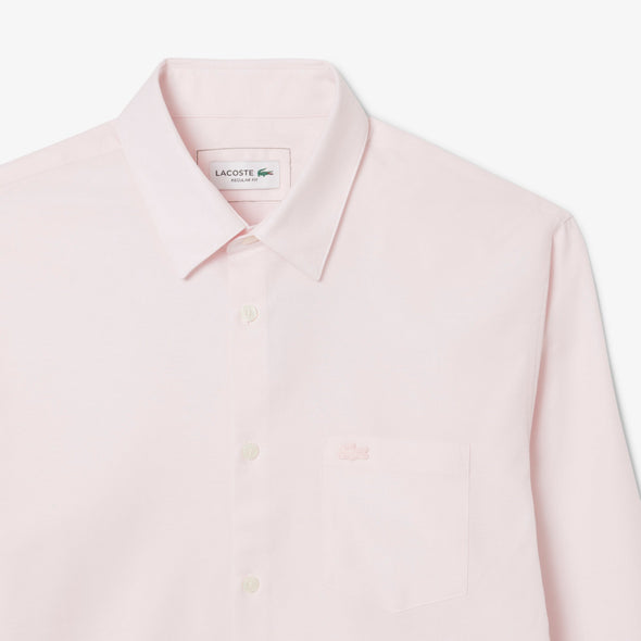 Camisa de hombre lacoste regular fit en algodon
