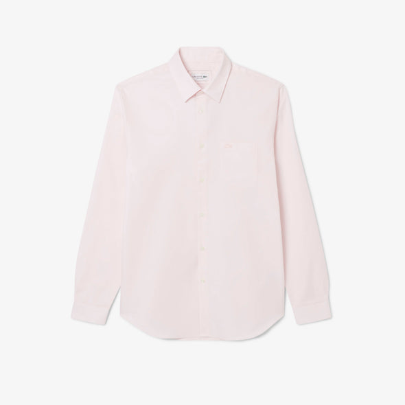 Camisa de hombre lacoste regular fit en algodon