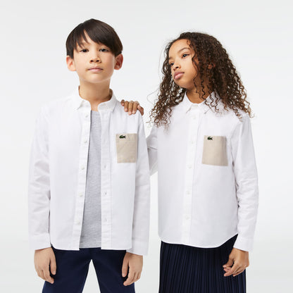 Camisa manga larga Lacoste para niños