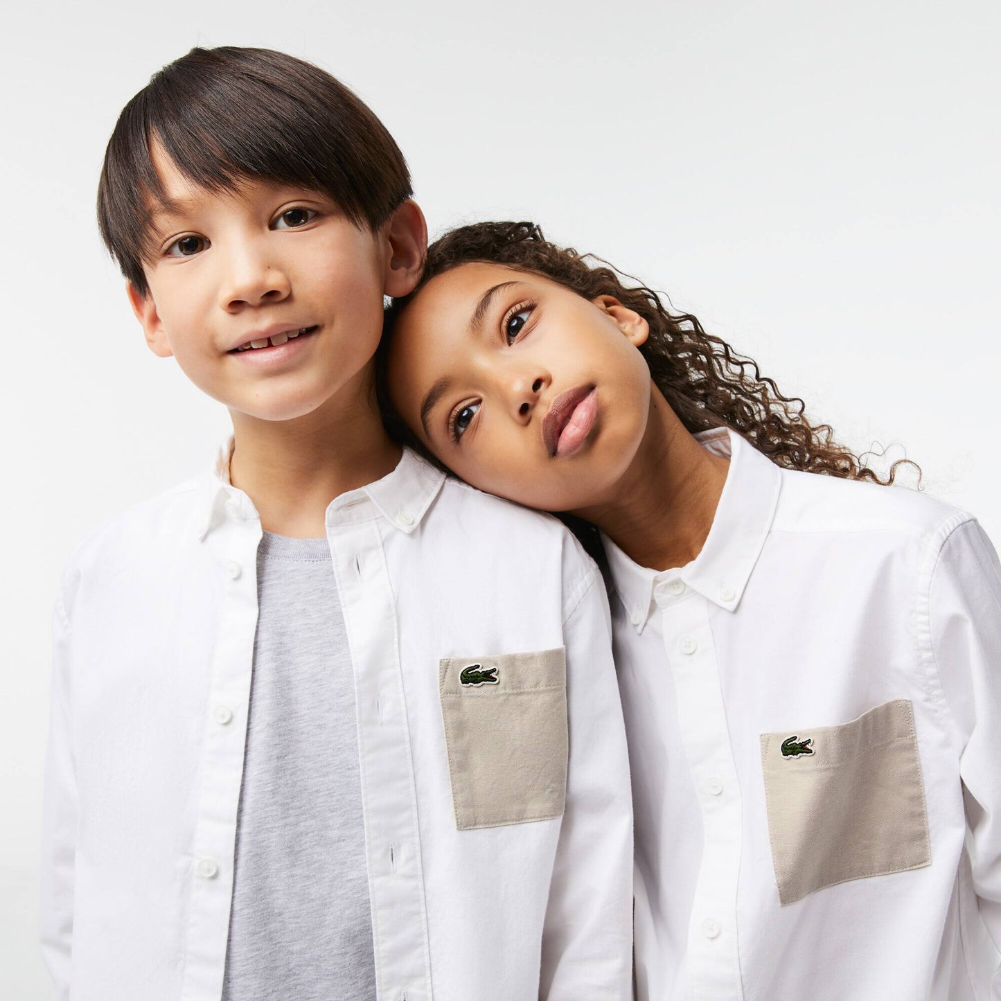 Camisa manga larga Lacoste para niños