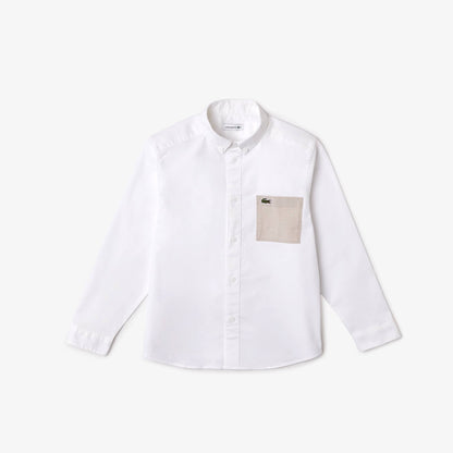 Camisa manga larga Lacoste para niños