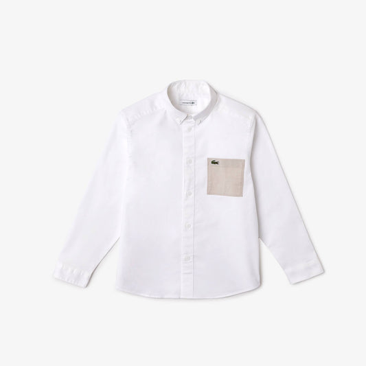 Camisa manga larga Lacoste para niños