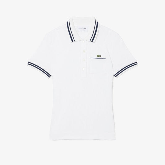 Suéter tipo polo Lacoste para dama