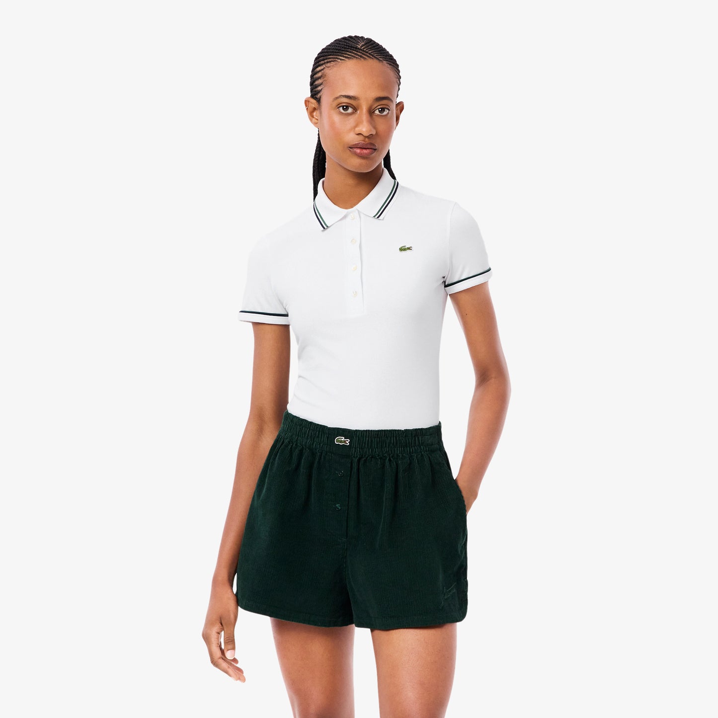 Suéter tipo polo Lacoste