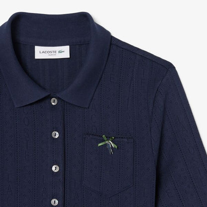 Suéter tipo polo Lacoste