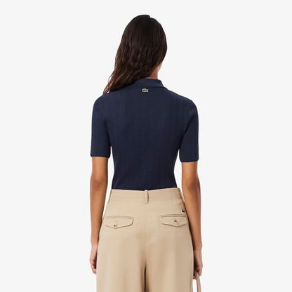 Suéter tipo polo Lacoste