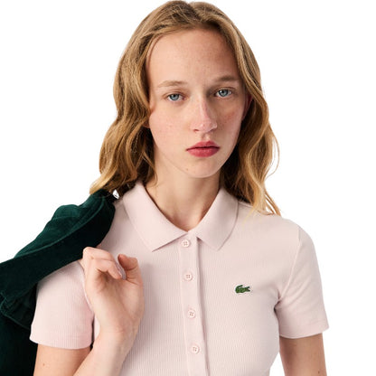 Sueter tipo polo Lacoste tipo sweater sport para dama