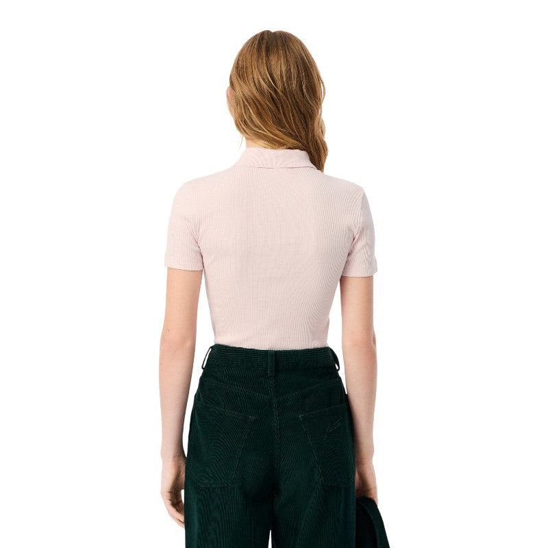 Sueter tipo polo Lacoste tipo sweater sport para dama