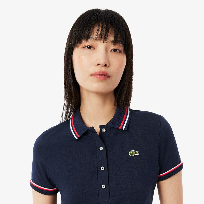 Suéter tipo polo Lacoste para dama