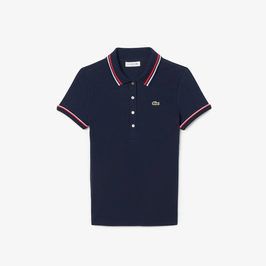 Suéter tipo polo Lacoste para dama