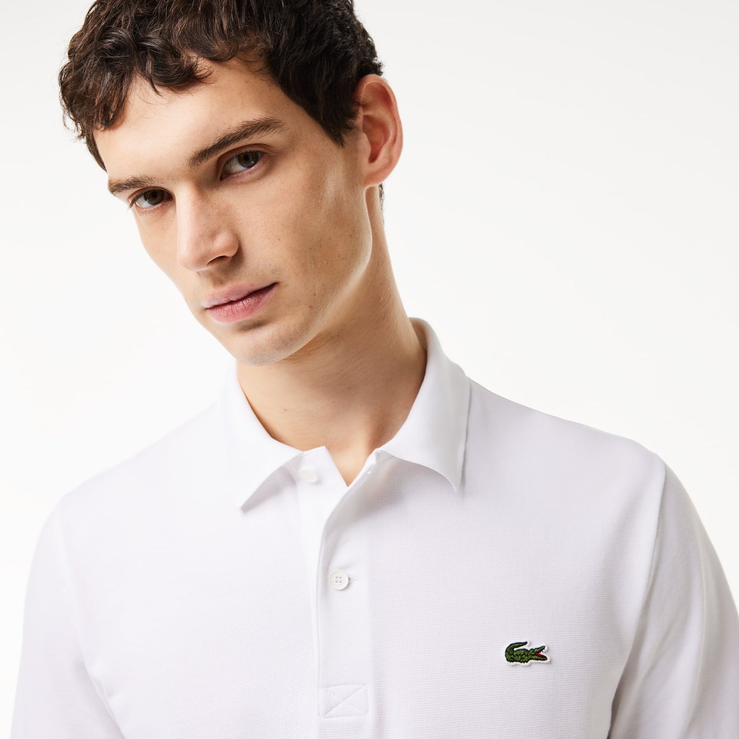 Camiseta tipo polo Lacoste regular fit