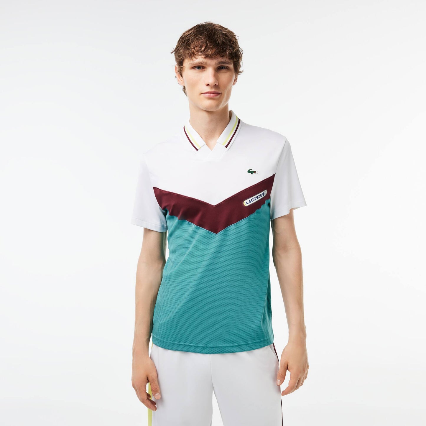 Camiseta tipo polo Lacoste Tennis x Daniil Medvedev