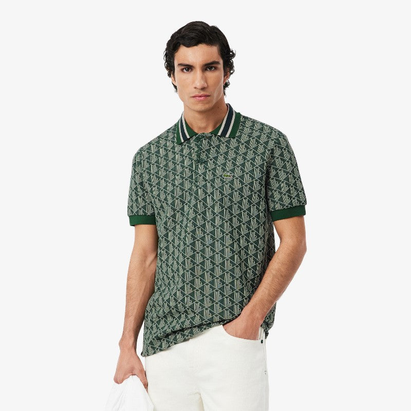 Suéter tipo polo Lacoste para caballero